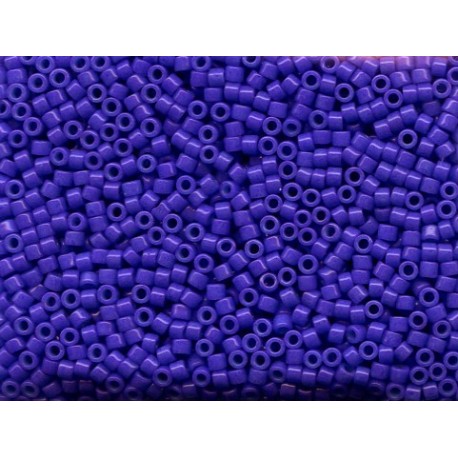 10 Grams DB661 Miyuki Dyed OP Bright Purple Size 11 Delica Beads