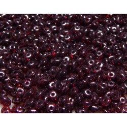 12 Grams Ruby Red Wine Super Duo Beads