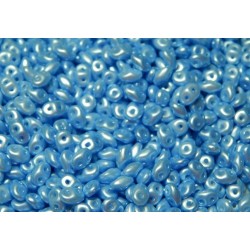 12 Grams Pastel Lt. Sapphire Super Duo Beads