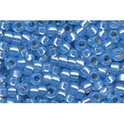 10 Grams 15-573 Miyuki Dyed Aqua S/L Alabaster Seed Beads