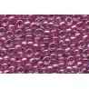 10 Grams 15-1524 Miyuki Spkl Peony Pink Lined Crystal Seed Beads
