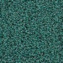 10 Grams 15-217 Miyuki Forest Green Lined Crystal Seed Beads