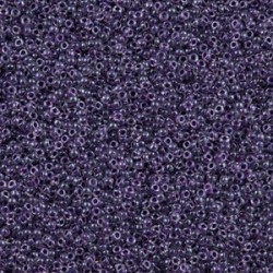 10 Grams 15-223 Miyuki Grape Lined Crystal Seed Beads
