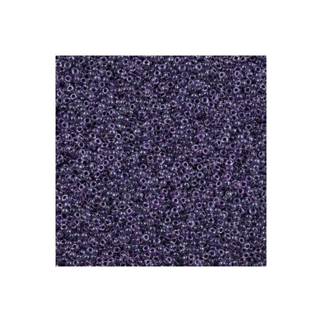 10 Grams 15-223 Miyuki Grape Lined Crystal Seed Beads