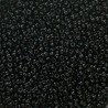 10 Grams 15-401 Miyuki Jet Black Seed Beads