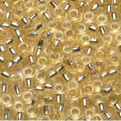 10 Grams 15-3 Miyuki Silver Lined Gold Seed Beads