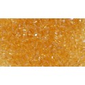 100 Pack 3mm Honey Czech Fire Polished Crystals