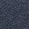 25 Grams 11-2010 Miyuki Mettallic Matte Charcoal Seed Beads