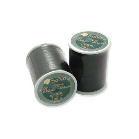 110 Yards SoNo Black Beading Thread