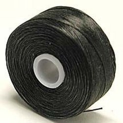C-Lon D Black Beading Thread