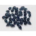 6x9 mm Montana Blue Fringe Drops Qty 40 each 6x9 mm Montana Blue Fringe Drops Qty 40 each