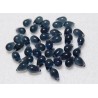 6x9 mm Montana Blue Fringe Drops Qty 40 each