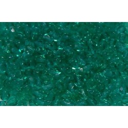 100 Pack 3mm Teal Czech Fire Polished Crytals
