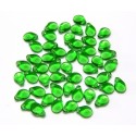 Qty 50 PIP Christmas Green  5x7 Beads