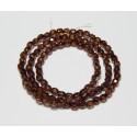 16 Inch Strand 4mm Copper Luster Czech Fire Polished Crystals