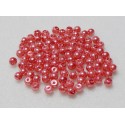 4mm Glass Pearls Dark Salmon Qty 100 4mm Glass Pearls Dark Salmon Qty 100