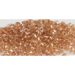 10 Grams DB0901 Sparkle Honey Beige Lined Crystal 11 Delica Beads