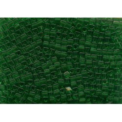 12 Grams 1.8 mm Miyuki SB18-146 TR Green Cube Beads